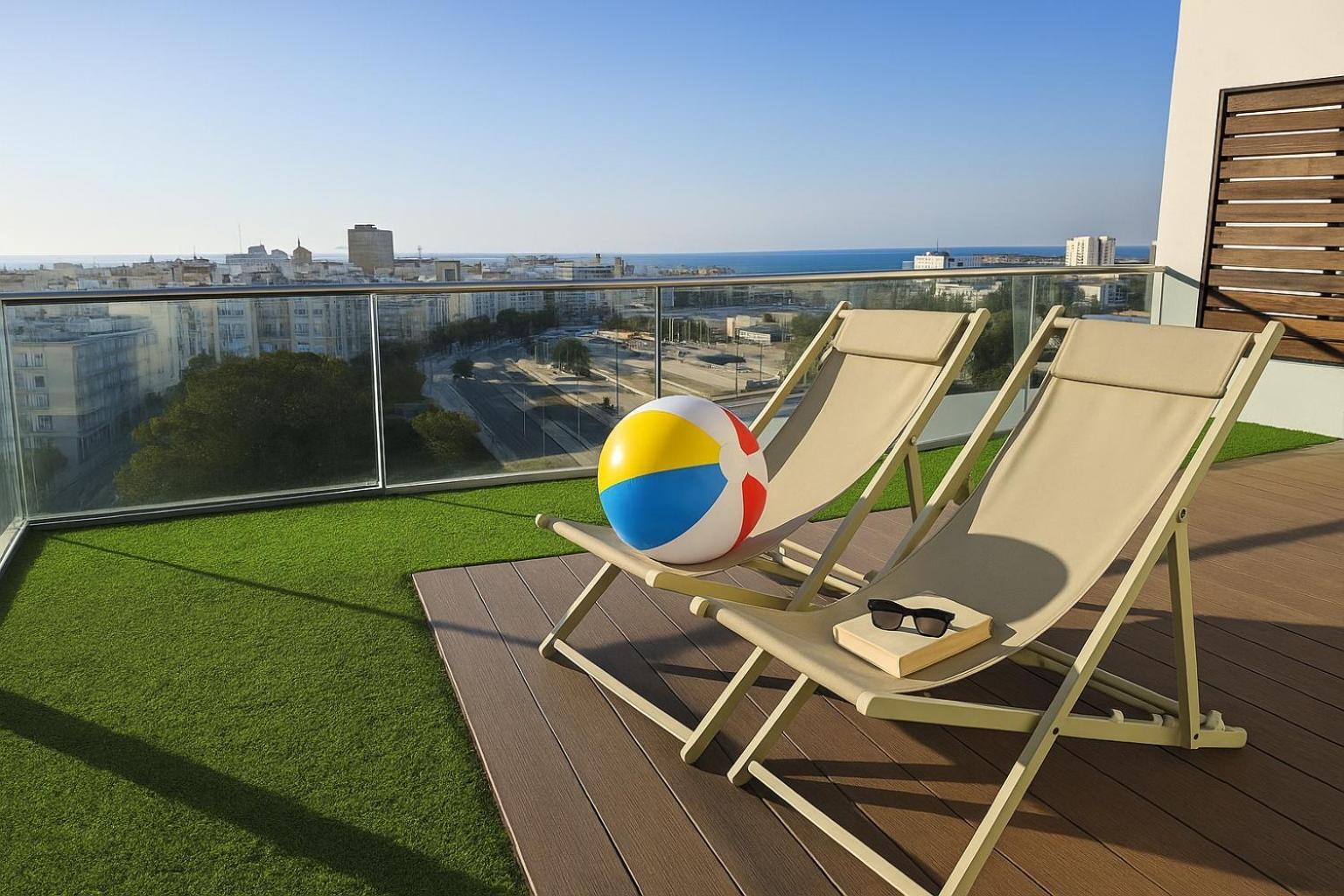 Skyline - Penthouse With 50M2 Private Terrace And Stunning Views Apartment Cadiz Bagian luar foto